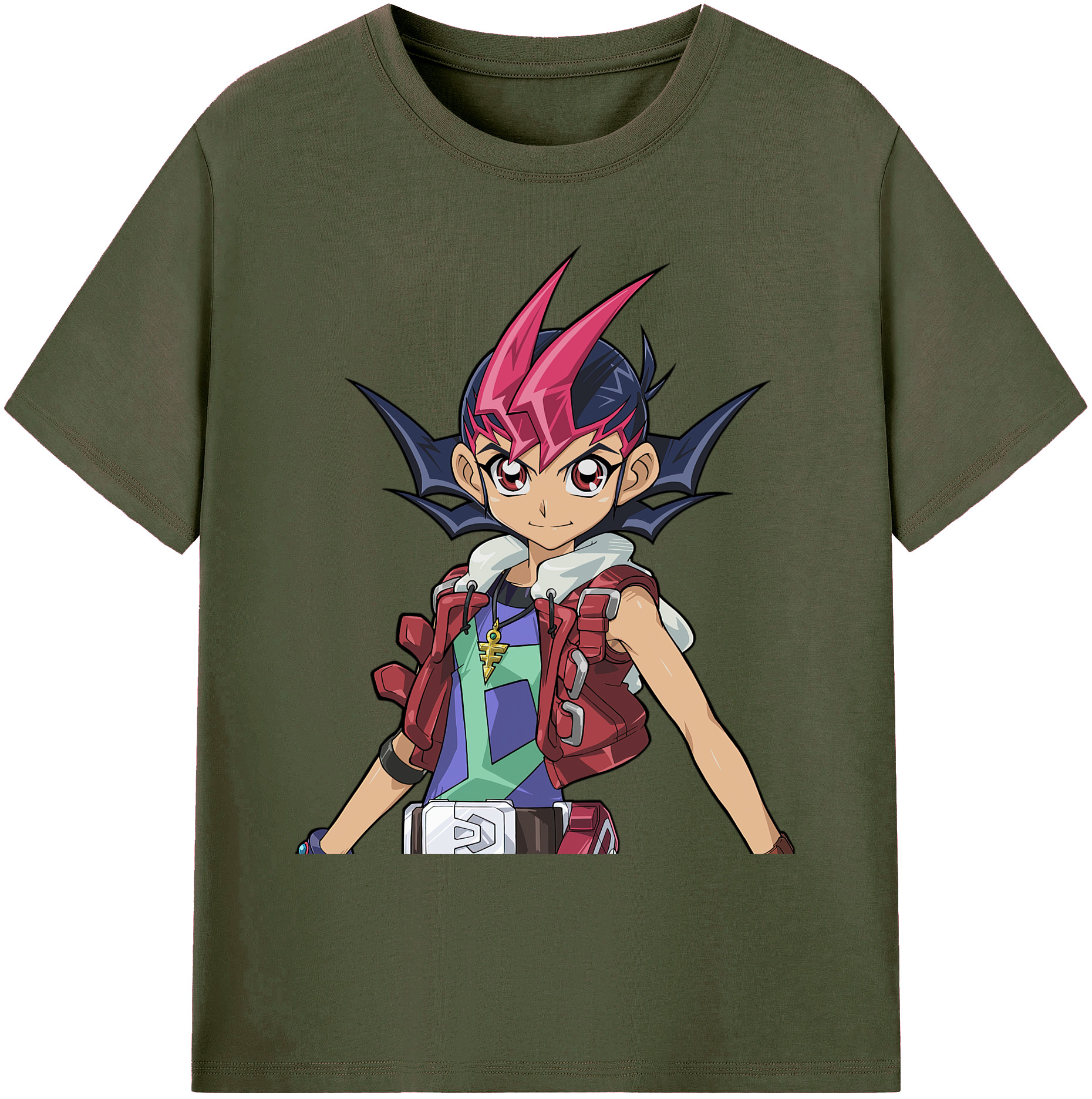 （画像用） 遊☆戯☆王 Yu-Gi-Oh! 綿100％ メンズ半袖Tシャツ｜肌触りやわらか＆通気性